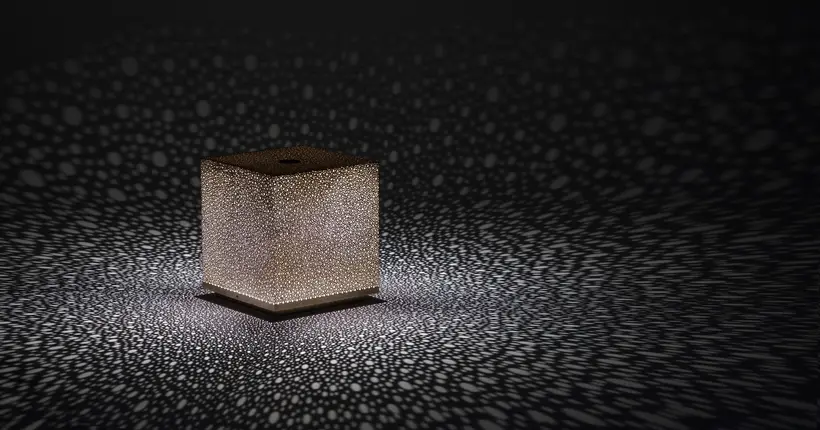 Floor Lamp Battery Cube Liquid Light - artisanat marocain TAZZRA Marrakech Floor Lamp Battery Cube Liquid Light - artisanat marocain TAZZRA Marrakech