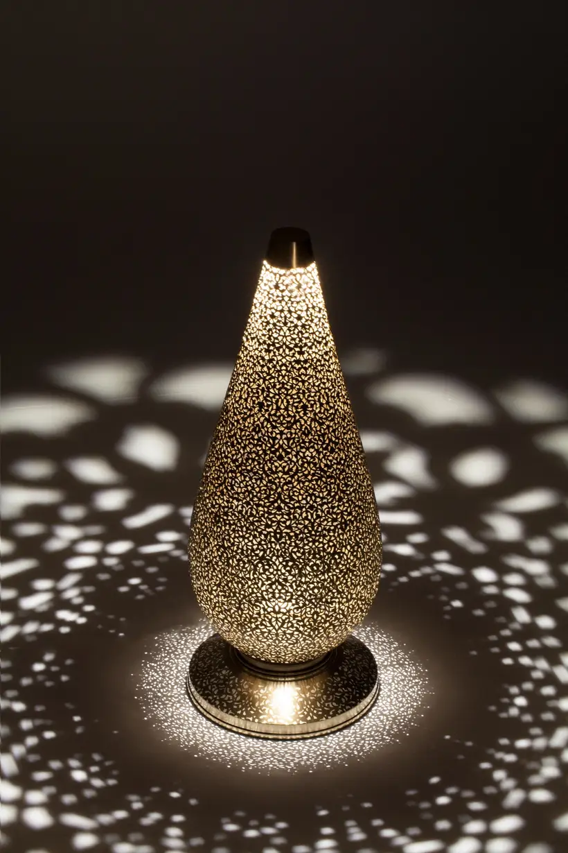 Floor Lamp Lotus Narrow Floral - قطعة حرفية مغربية TAZZRA مراكش Floor Lamp Lotus Narrow Floral - قطعة حرفية مغربية TAZZRA مراكش