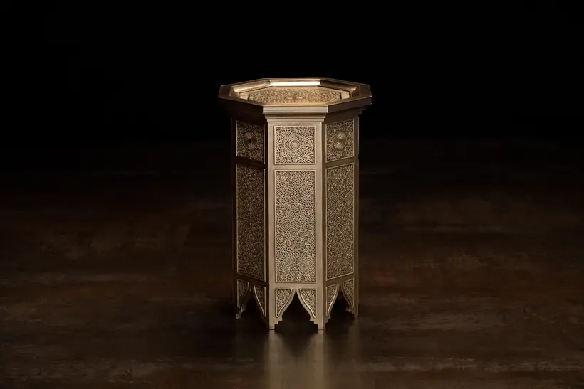 Mida Adrar Qamar - pièce d’artisanat marocain TAZZRA Marrakech