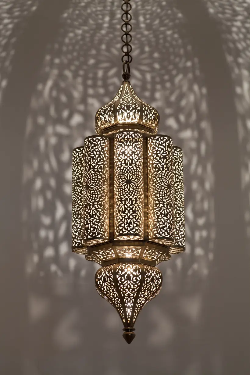 Fanous Targa Ourika - pièce d’artisanat marocain TAZZRA Marrakech