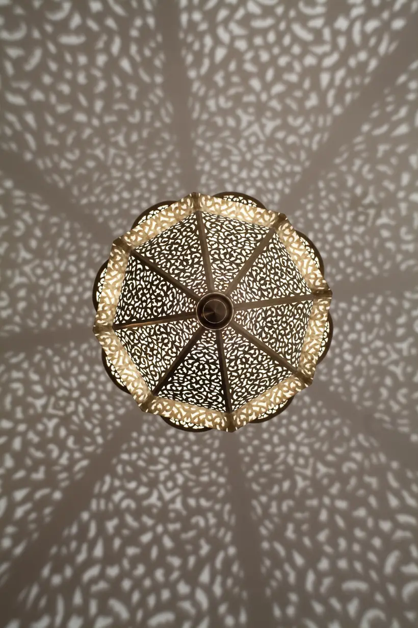 Pendant Dafna Floral - artisanat marocain TAZZRA Marrakech Pendant Dafna Floral - artisanat marocain TAZZRA Marrakech