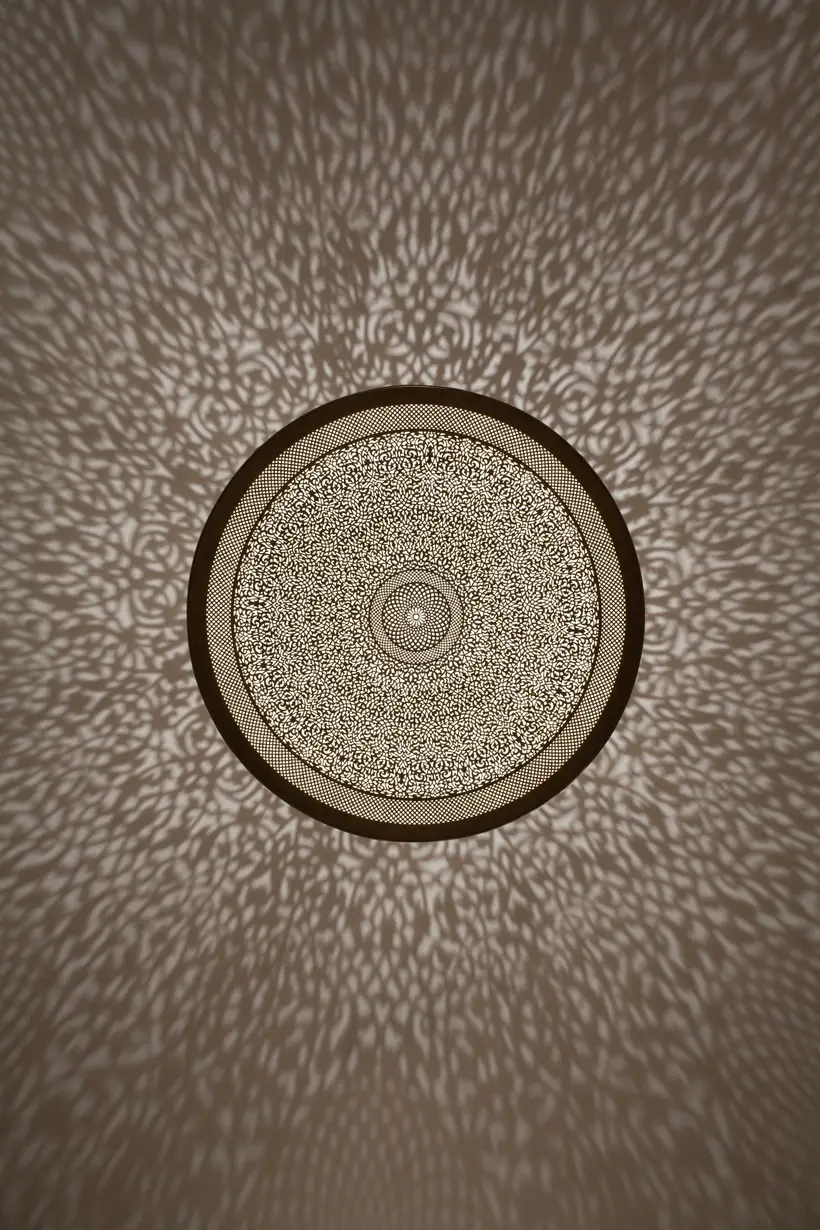 Pendant Domed Medallion Floral - marokkanisches Kunsthandwerk TAZZRA Marrakesch Pendant Domed Medallion Floral - marokkanisches Kunsthandwerk TAZZRA Marrakesch