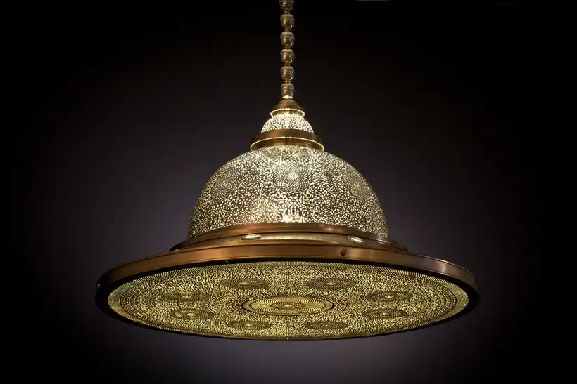 Fanous Amlal Qamar - pièce d’artisanat marocain TAZZRA Marrakech