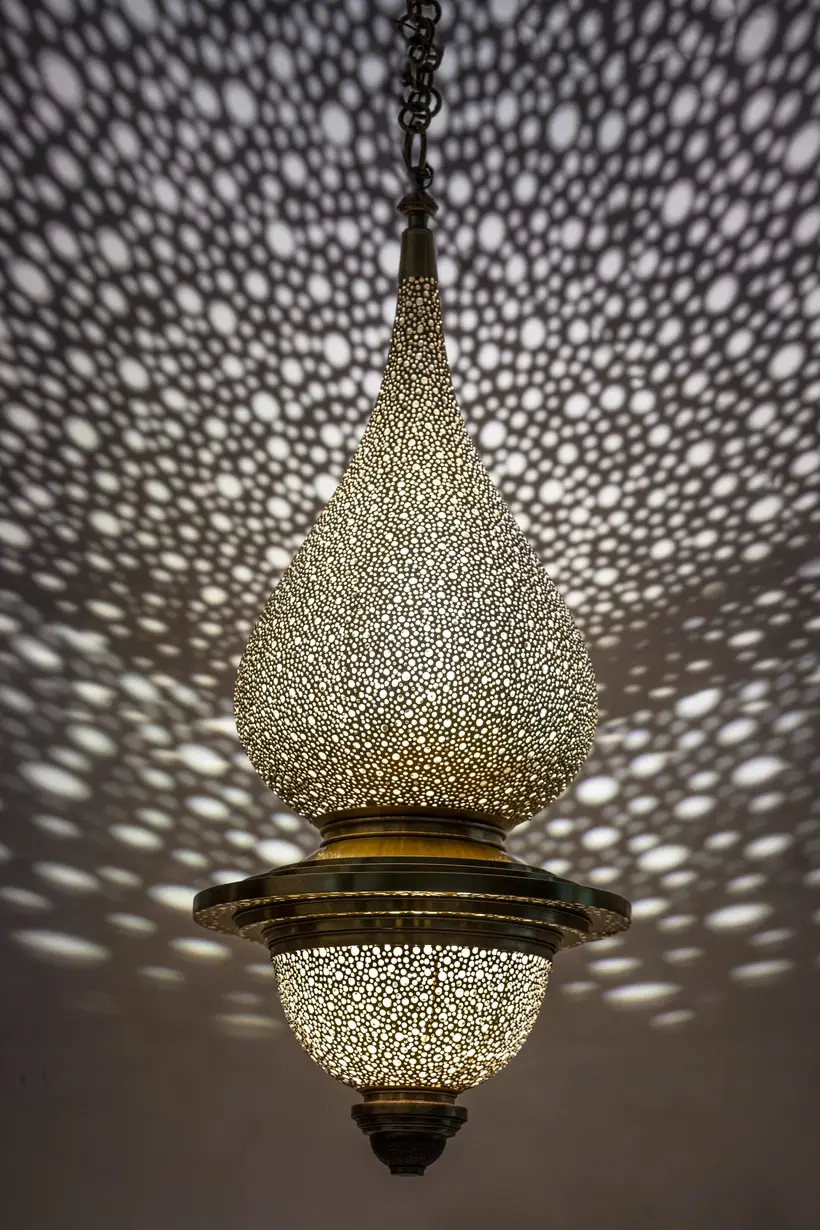 Fanous Itri Bahia - pièce d’artisanat marocain TAZZRA Marrakech