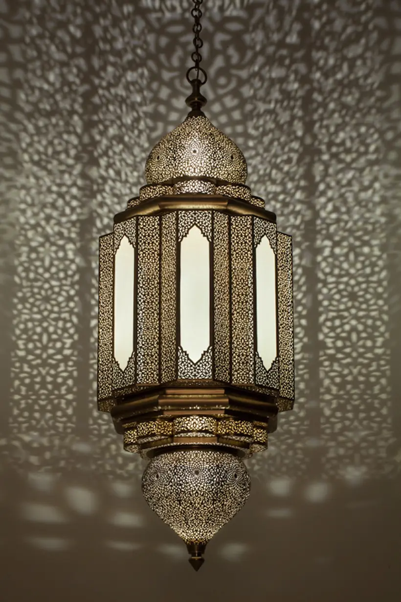 Fanous Adrar Ourika - pièce d’artisanat marocain TAZZRA Marrakech