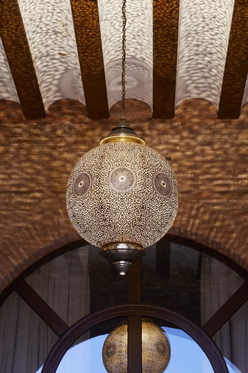 Pendant Globe Double Dome Floral - marokkanisches Kunsthandwerk TAZZRA Marrakesch Pendant Globe Double Dome Floral - marokkanisches Kunsthandwerk TAZZRA Marrakesch