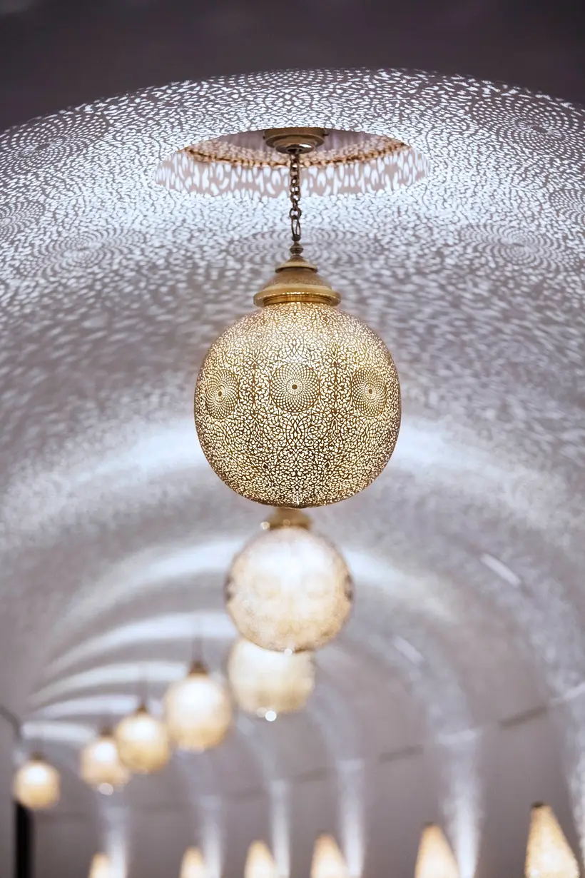 Fanous Ziri Qamar - pièce d’artisanat marocain TAZZRA Marrakech