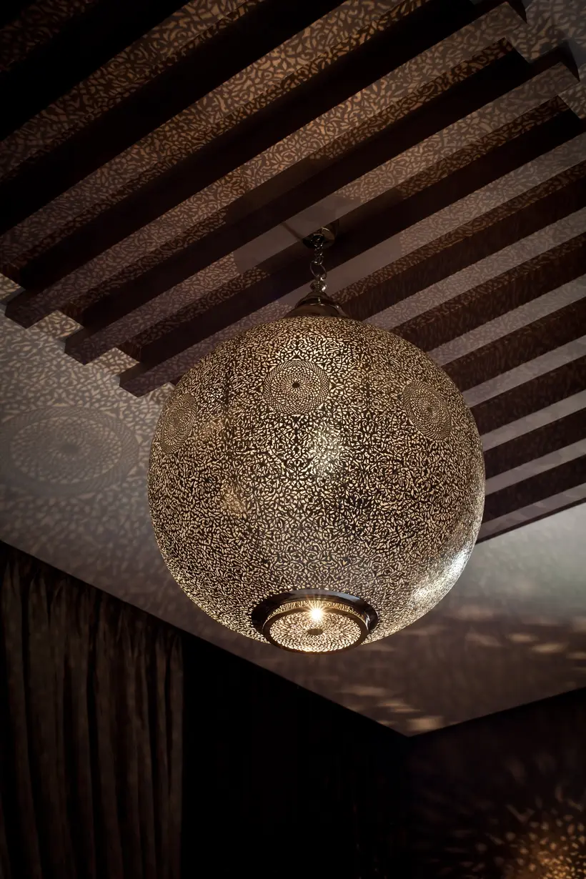 Fanous Tamda Qamar - pièce d’artisanat marocain TAZZRA Marrakech