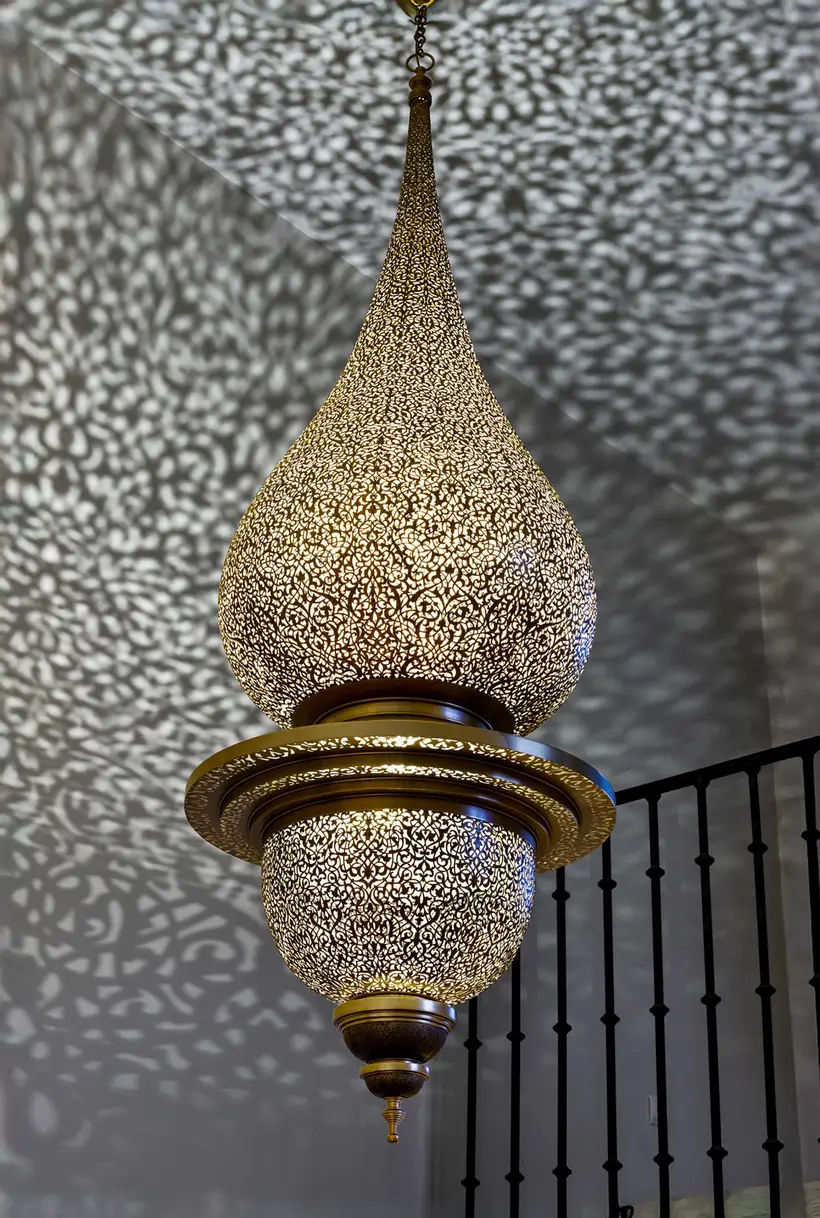 Fanous Amlal Agafay - pièce d’artisanat marocain TAZZRA Marrakech