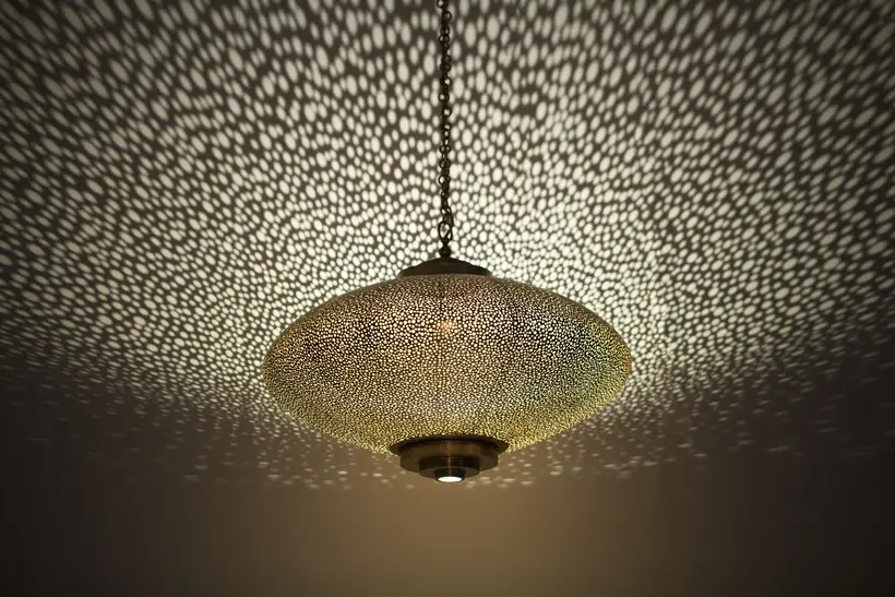 Fanous Tamesna Tadelakt - pièce d’artisanat marocain TAZZRA Marrakech