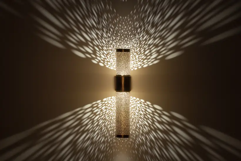 Wall Light Cropped Cylinder Liquid Light - artisanat marocain TAZZRA Marrakech Wall Light Cropped Cylinder Liquid Light - artisanat marocain TAZZRA Marrakech